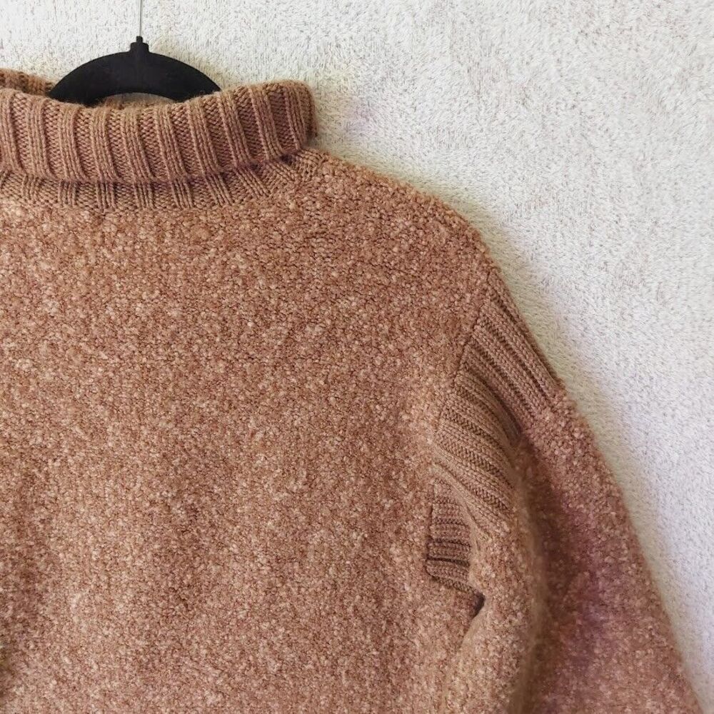 Moda International Pullover Womens Large Wool Blend Teddy Bear Chunky Sweater - Picture 6 of 9